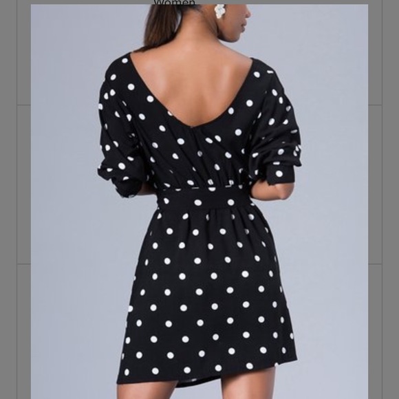 Milan Kiss Dresses & Skirts - Milan KISS Polka dot dress